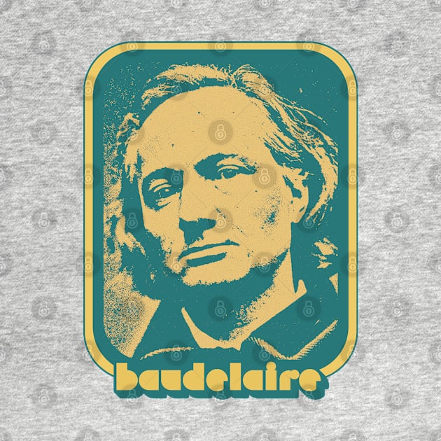 Baudelaire // Retro Style Fan Art Design by DankFutura